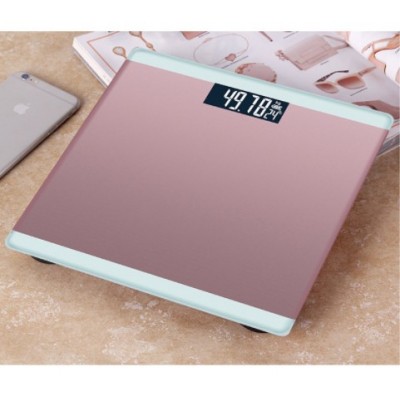 body weighing glass platform human scale electronic temperature function body weight measurement bathroom scale