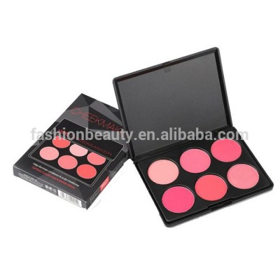 Natural Sweet Cheek Makeup 6 Color Blusher Palette