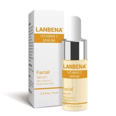 LANBENA Hyaluronic Acid Vitamin C Serum Anti-Aging Skin Care Whitening Brighten Snail